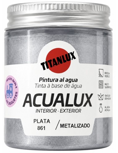 ACUALUX PLATA METALIZADO 75ml