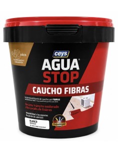 AGUA STOP CAUCHO FIBRAS BLANCO 1 kg CEYS
