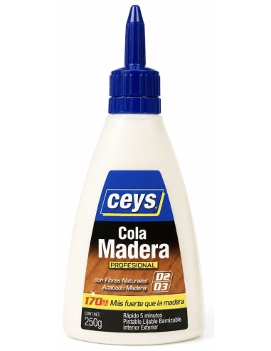 COLA MADERA PROFESIONAL 250 grs CEYS