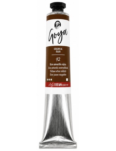 ÓLEO GOYA Nº92 OCRE AMARILLO ROJIZO 60ml