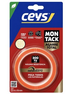 MONTACK CINTA MONTAJE 2,5m x 19mm CEYS