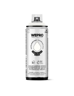 SPRAY WEPRO BASE AGUA BRILLO BLANCO ESTELAR RAL 9010 400ml