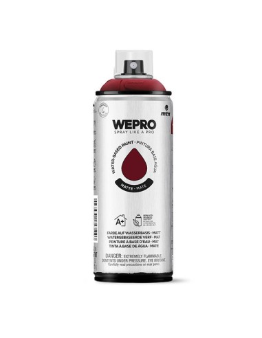 SPRAY WEPRO BASE AGUA MATE BURDEOS 400ml