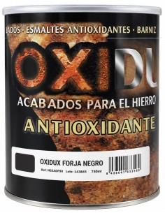 ESMALTE ANTIOXIDANTE OXIDUX FORJA NEGRO 750ml (Nupinsur)
