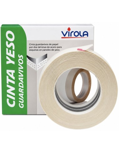 CINTA YESO GUARDAVIVOS 30mt x 50mm