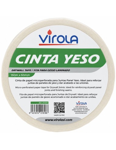CINTA YESO LAMINADO 150m x 50mm