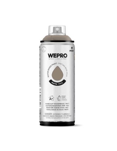 SPRAY WEPRO BASE AGUA MATE GRIS BROOKLYN 400ml