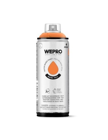 SPRAY WEPRO BASE AGUA MATE NARANJA AMSTERDAM 400ml
