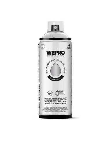 SPRAY WEPRO BASE AGUA MATE PLATA 400ml