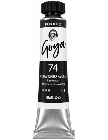ÓLEO GOYA 74 TIERRA SOMBRA NATURAL 20ml