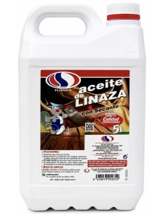 ACEITE DE LINAZA CON SECANTE 5L PLAINSUR
