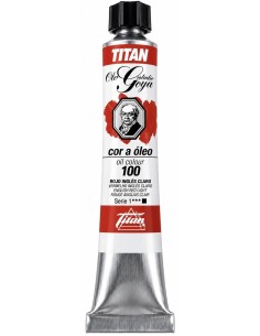 ÓLEO GOYA Nº100 ROJO INGLÉS CLARO 60ml