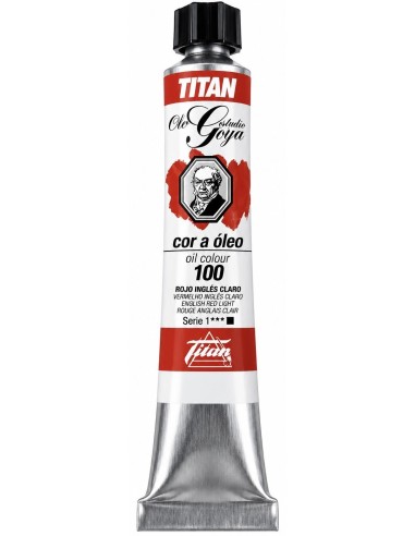 ÓLEO GOYA Nº100 ROJO INGLÉS CLARO 60ml