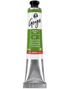 ÓLEO GOYA Nº67 VERDE CINABRIO 60ml