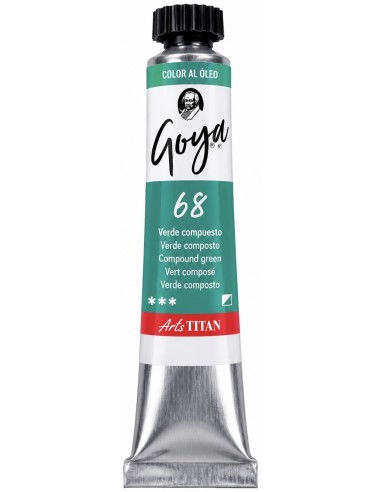 ÓLEO GOYA Nº68 VERDE COMPUESTO 20ml