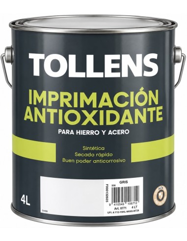 IMPRIMACIÓN ANTIOXIDANTE S/R GRIS 4lt (Revetón)