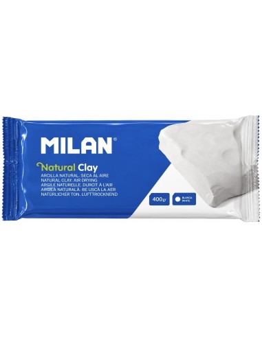ARCILLA NATURAL BLANCA 400gr (Milán) cód.9124410