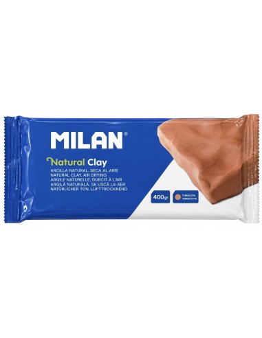 ARCILLA NATURAL TERRACOTA 400gr (Milán) cód.9124428