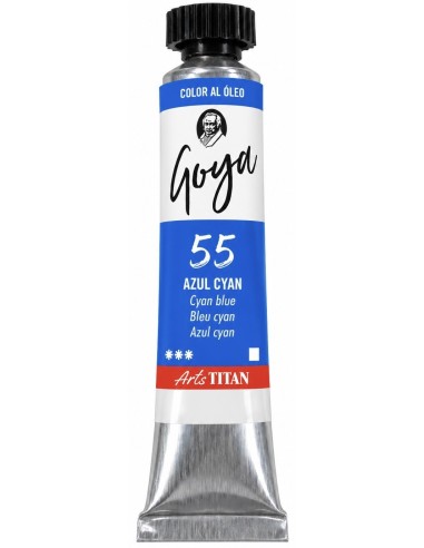 ÓLEO GOYA 55 AZUL CYÁN 20ml
