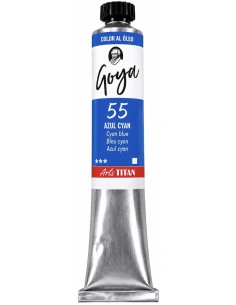 ÓLEO GOYA 55 AZUL CYÁN 60ml