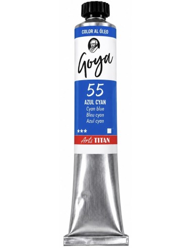 ÓLEO GOYA 55 AZUL CYÁN 60ml