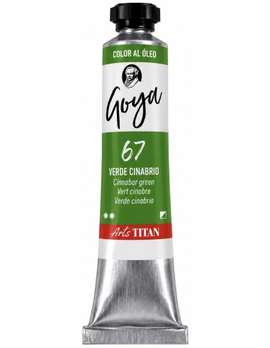 ÓLEO GOYA 67 VERDE CINABRIO 20ml