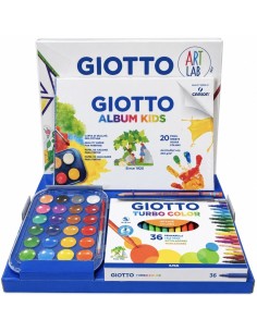 GIOTTO 82 pcs ART LAB SET EASY PAINTING