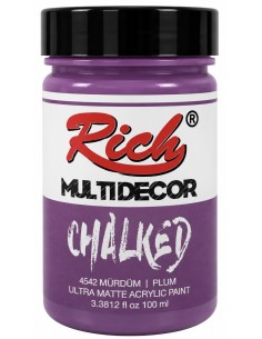 PINTURA MULTIDECOR CHALKED VIOLETA 03622 100ml (Rich)