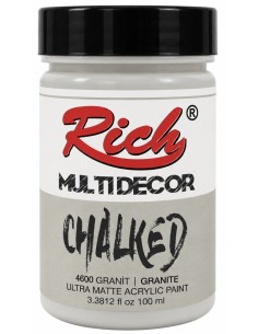 PINTURA MULTIDECOR CHALKED GRANITO 06534 100ml (Rich)