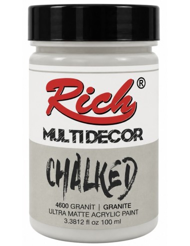 PINTURA MULTIDECOR CHALKED GRANITO 06534 100ml (Rich)
