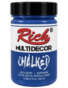 PINTURA MULTIDECOR CHALKED AZUL 06540 100ml (Rich)