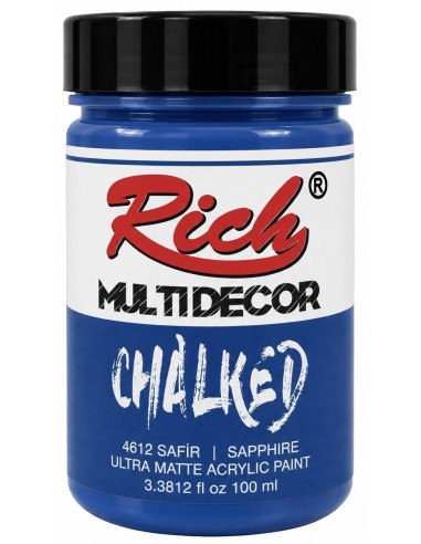 PINTURA MULTIDECOR CHALKED AZUL 06540 100ml (Rich)