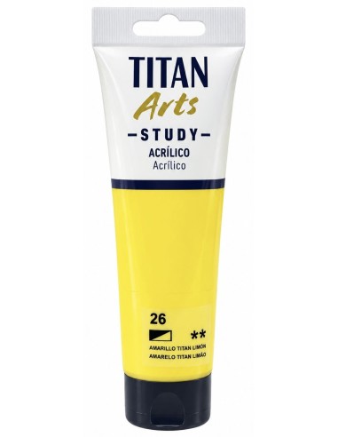 ACRÍLICO STUDY AMARILLO LIMÓN Nº26 120ml