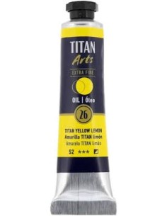ÓLEO TITÁN EXTRAFINO 26 AMARILLO LIMÓN 60 ml