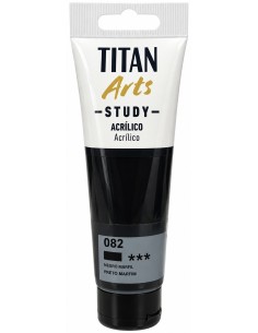 ACRÍLICO STUDY NEGRO MARFIL Nº82 120ml (Titán Arts)