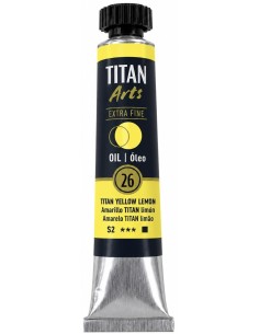ÓLEO TITÁN EXTRAFINO 26  AMARILLO LIMÓN 20ml serie 2