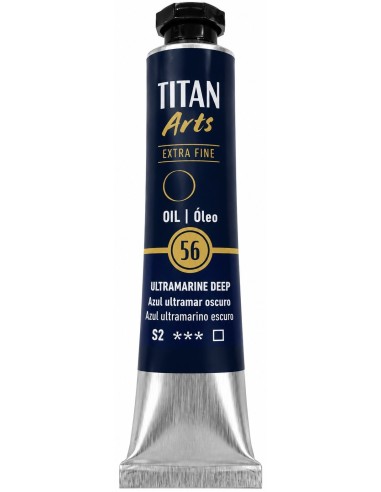 ÓLEO TITÁN EXTRAFINO 56 AZUL ULTRAMAR OSCURO 20ml serie 2
