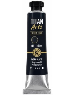 ÓLEO TITÁN EXTRAFINO 82 NEGRO MARFIL 20ml serie 1