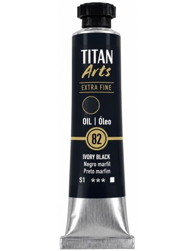 ÓLEO TITÁN EXTRAFINO 82 NEGRO MARFIL 20ml serie 1