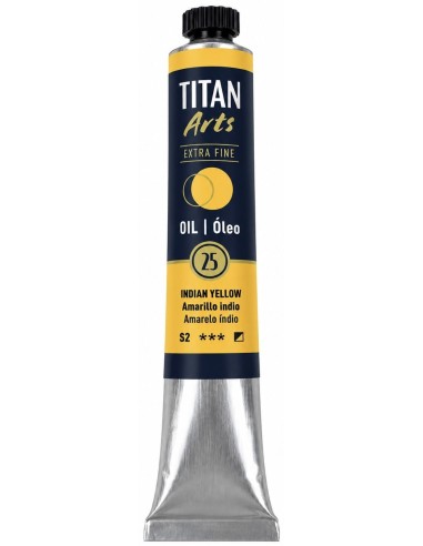 ÓLEO TITÁN EXTRAFINO 25 AMARILLO INDIO 60ml serie 2