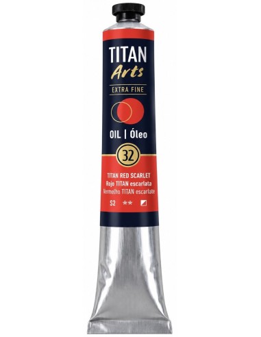 ÓLEO TITÁN EXTRAFINO 32 ROJO TITÁN ESCARLATA 60ml serie 2