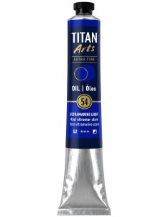 ÓLEO TITÁN EXTRAFINO 54  AZUL ULTRAMAR CLARO 60ml serie 2