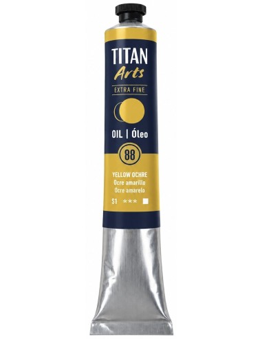 ÓLEO TITÁN EXTRAFINO 88 OCRE AMARILLO  60 ml serie 1