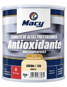 ESMALTE ANTIOXIDANTE BRILLO CREMA 726   750ml ALTAS PRESTACIONES (Macy)