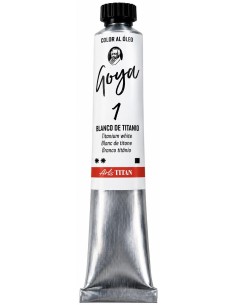 ÓLEO GOYA  1 BLANCO TITANIO 60ml