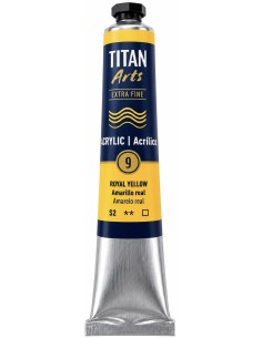 ACRÍLICO TITÁN EXTRAFINO AMARILLO REAL Nº9 serie 2