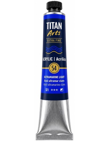 ACRÍLICO TITÁN EXTRAFINO AZUL ULTRAMAR CLARO  Nº54 serie 1