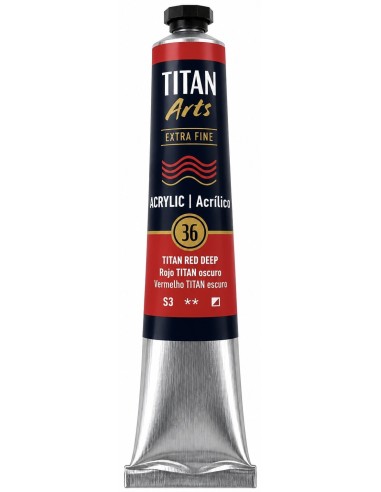 ACRÍLICO TITÁN EXTRAFINO ROJO OSCURO Nº36 serie 3