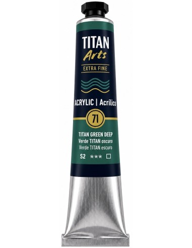 ACRÍLICO TITÁN EXTRAFINO VERDE OSCURO Nº71 60ml serie 2