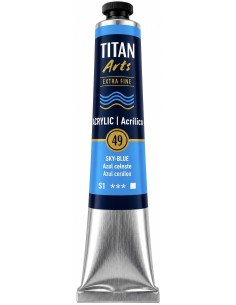 ACRÍLICO TITÁN EXTRAFINO AZUL CELESTE Nº49 serie 1